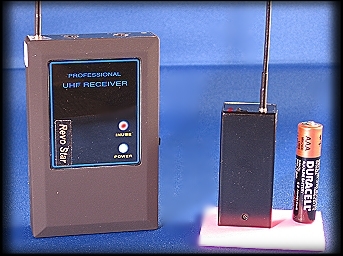 miniature audion transmitter, audio bug